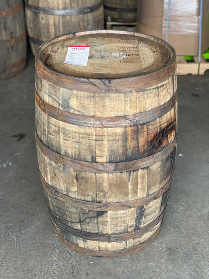 Furniture Grade - Makers Mark Private Select - Whiskey Barrel 53 Gallon - Motor City Barrels