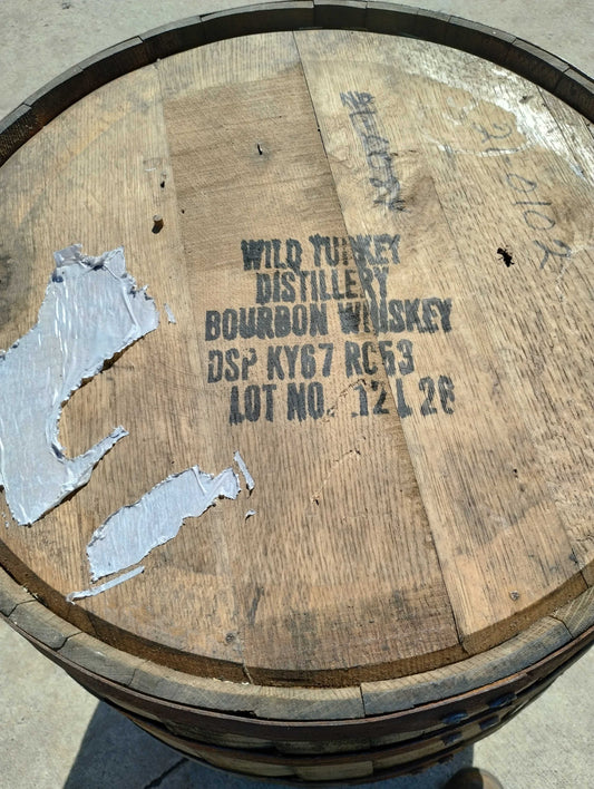 Furniture Grade - Wild Turkey - Whiskey Barrel 53 Gallon