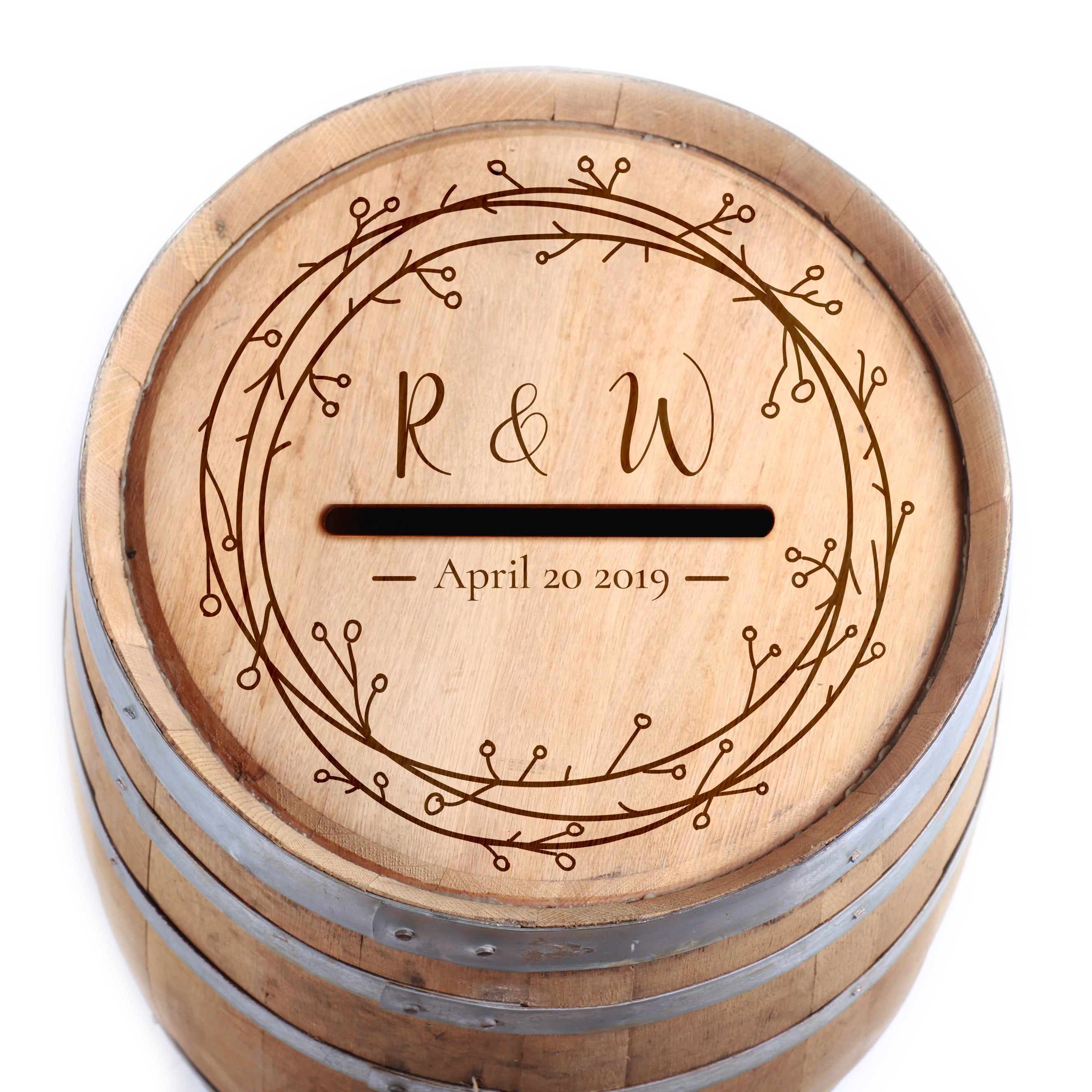 Barrell Card Personalized Wine Barrel Card Holder | Small Card Holder - Motor City ...